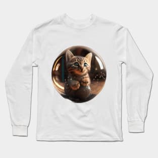 Cute Kitten Long Sleeve T-Shirt